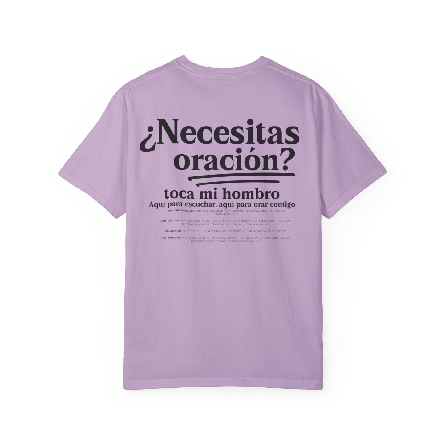 Spanish Unisex Need Prayer?  Tap My Shoulder Pray Together Tee
