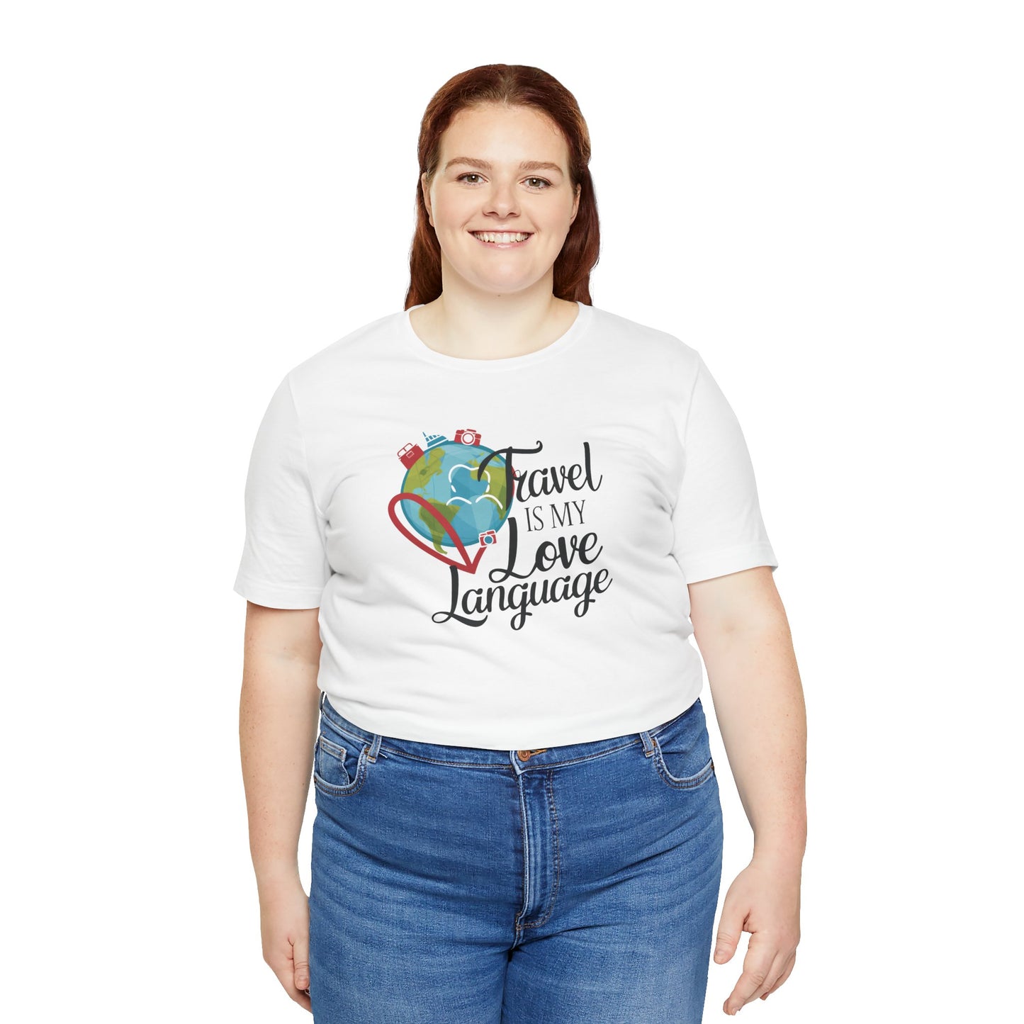 Travel is My Love Language Unisex Tee