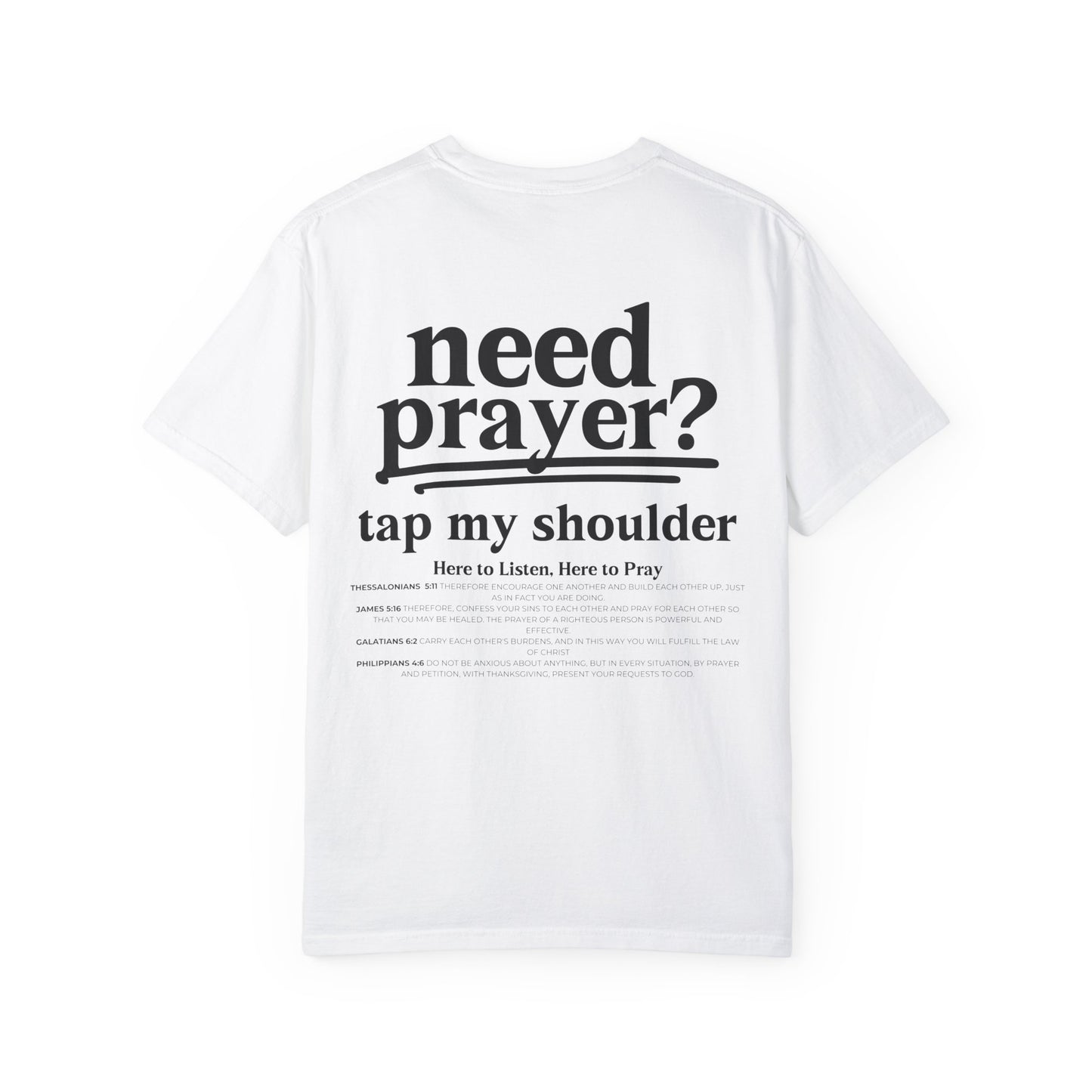 Need Prayer?  Tap My Shoulder Pray Together Tee
