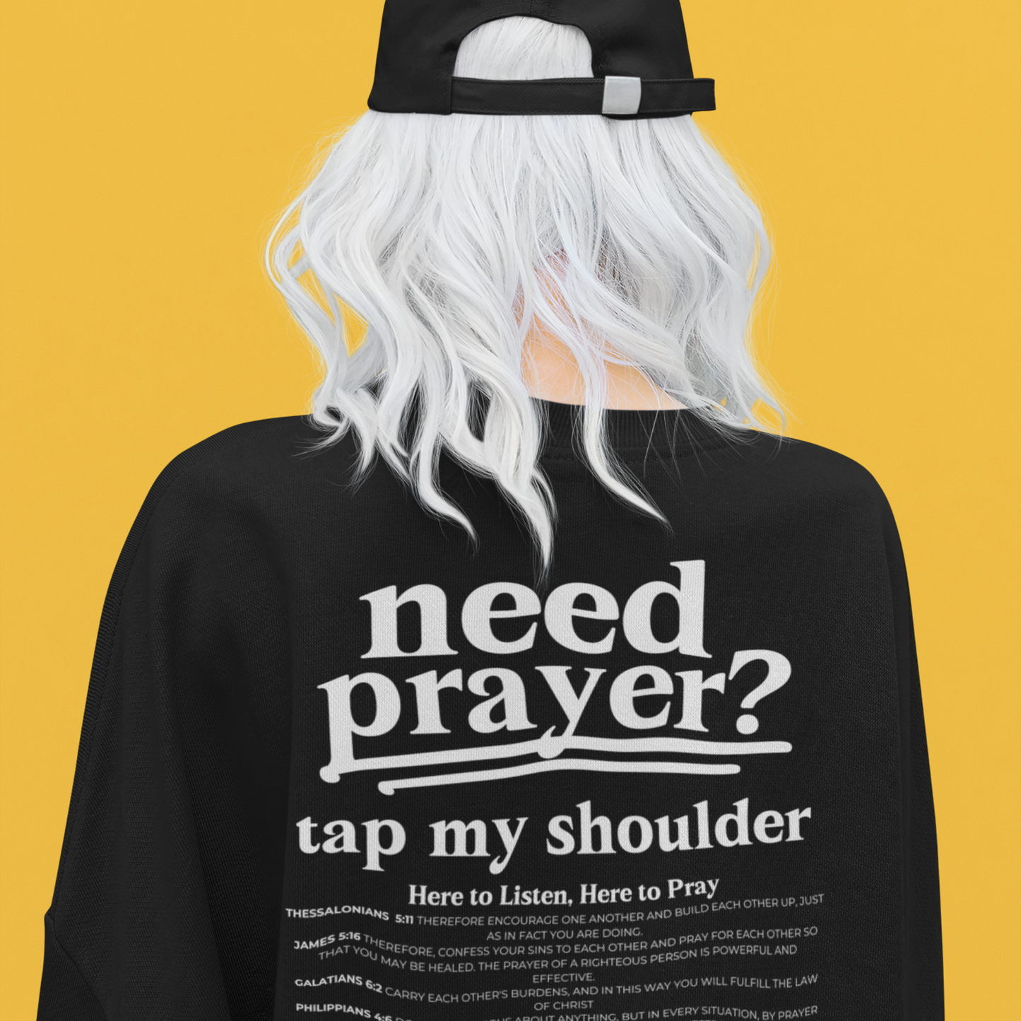 Need Prayer? Tap My Shoulder We Can Pray T-shirt