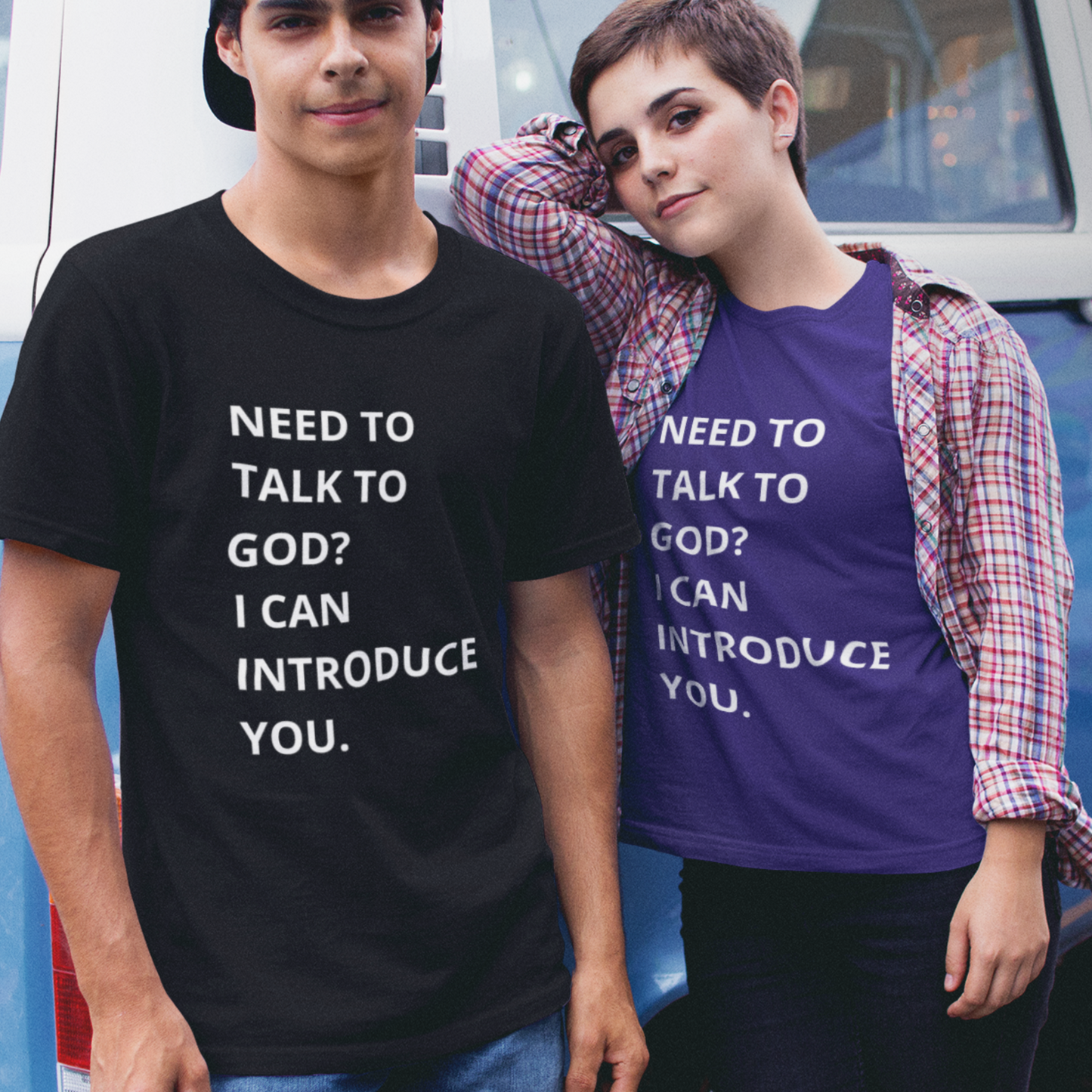 Need to Talk to God Shirt  Introduction Jesus Tee