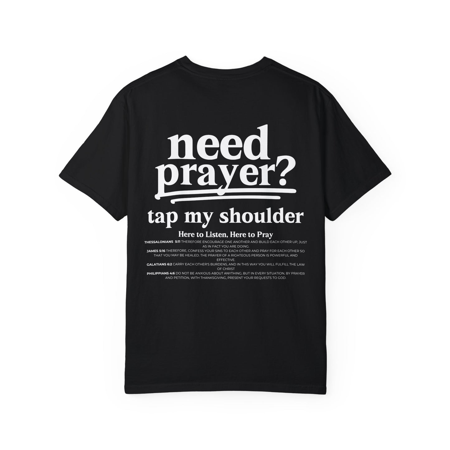 Need Prayer?  Tap My Shoulder Pray Together Tee