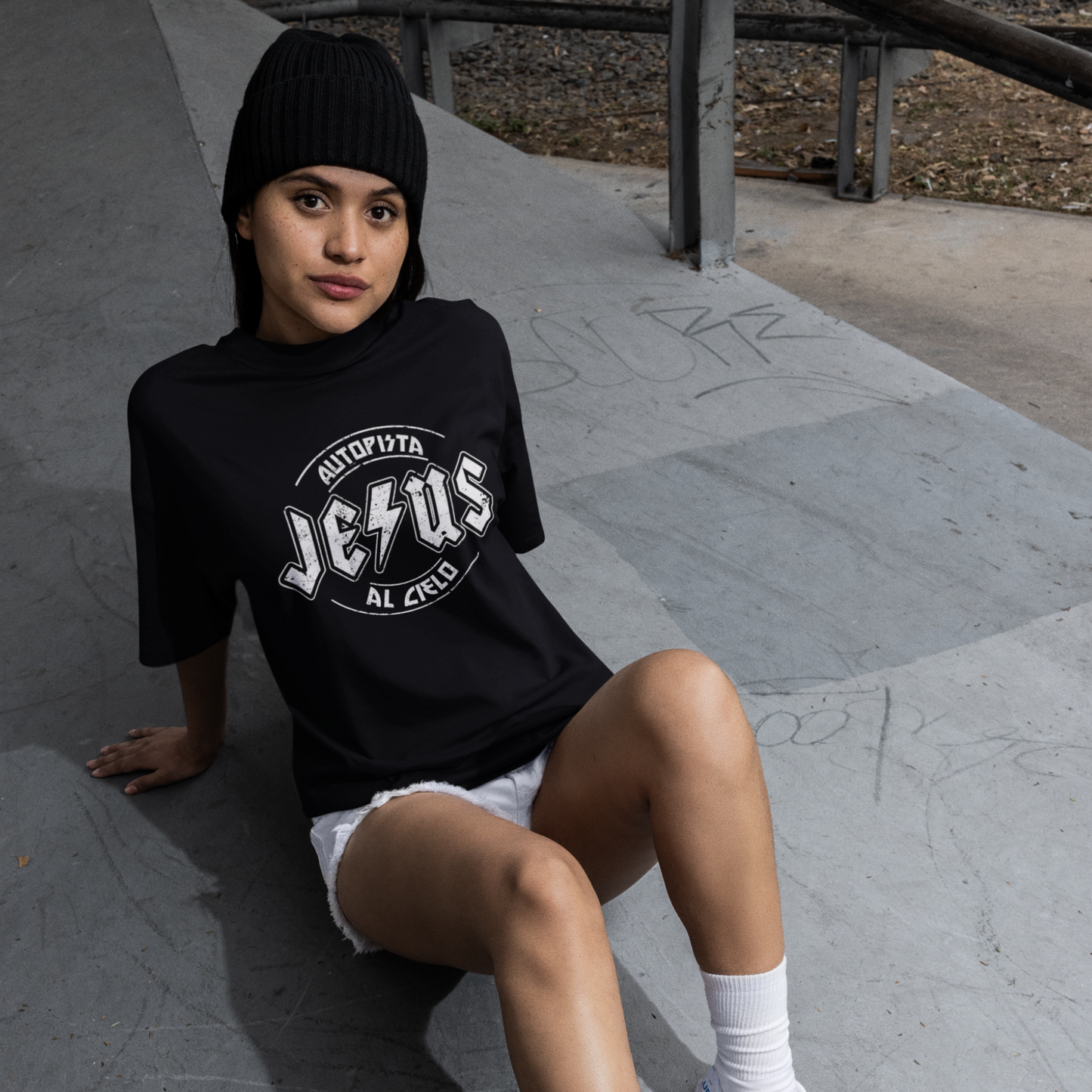 Unisex Spanish Highway to Heaven Graphic Tee | Autopista al Cielo Camiseta Christiana Espanol