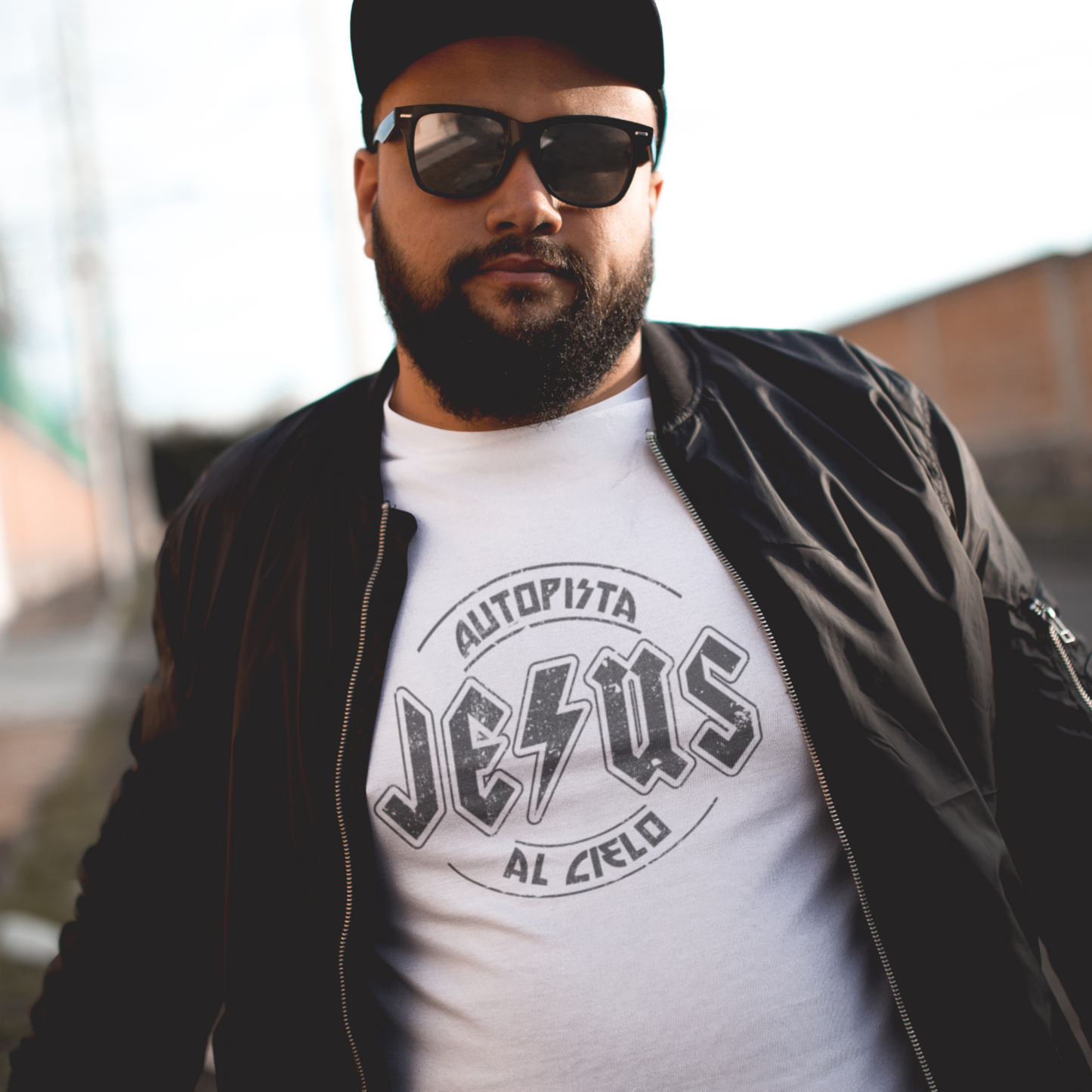 Spanish  Autopista al Cielo Rock-Inspired Camiseta