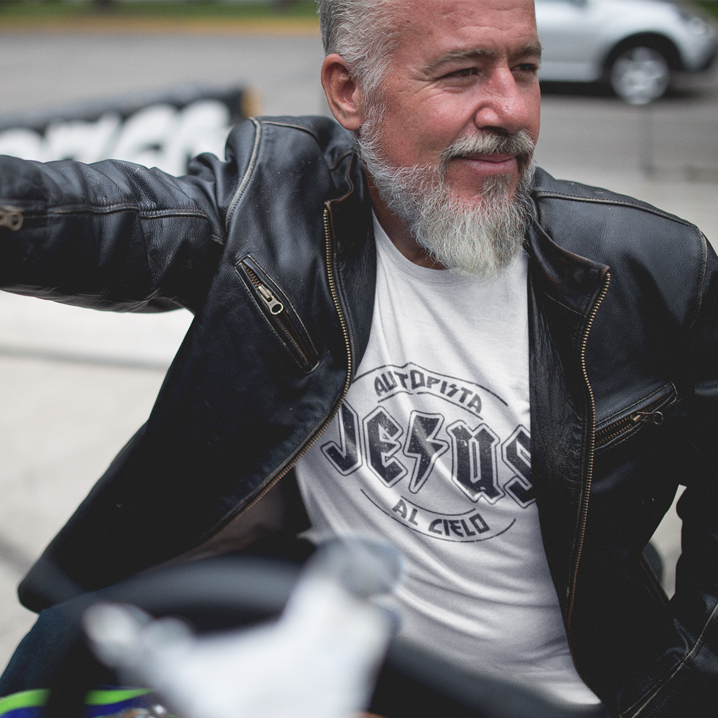 Spanish  Autopista al Cielo Rock-Inspired Camiseta