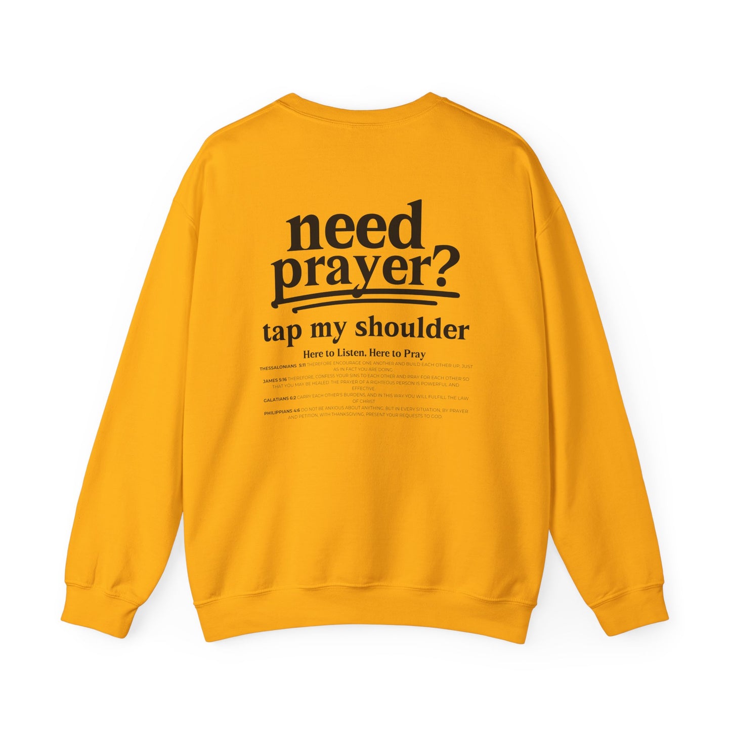 Unisex Inspirational Need Prayer? Tap My Shoulder We Can Pray Trendy T-shirt