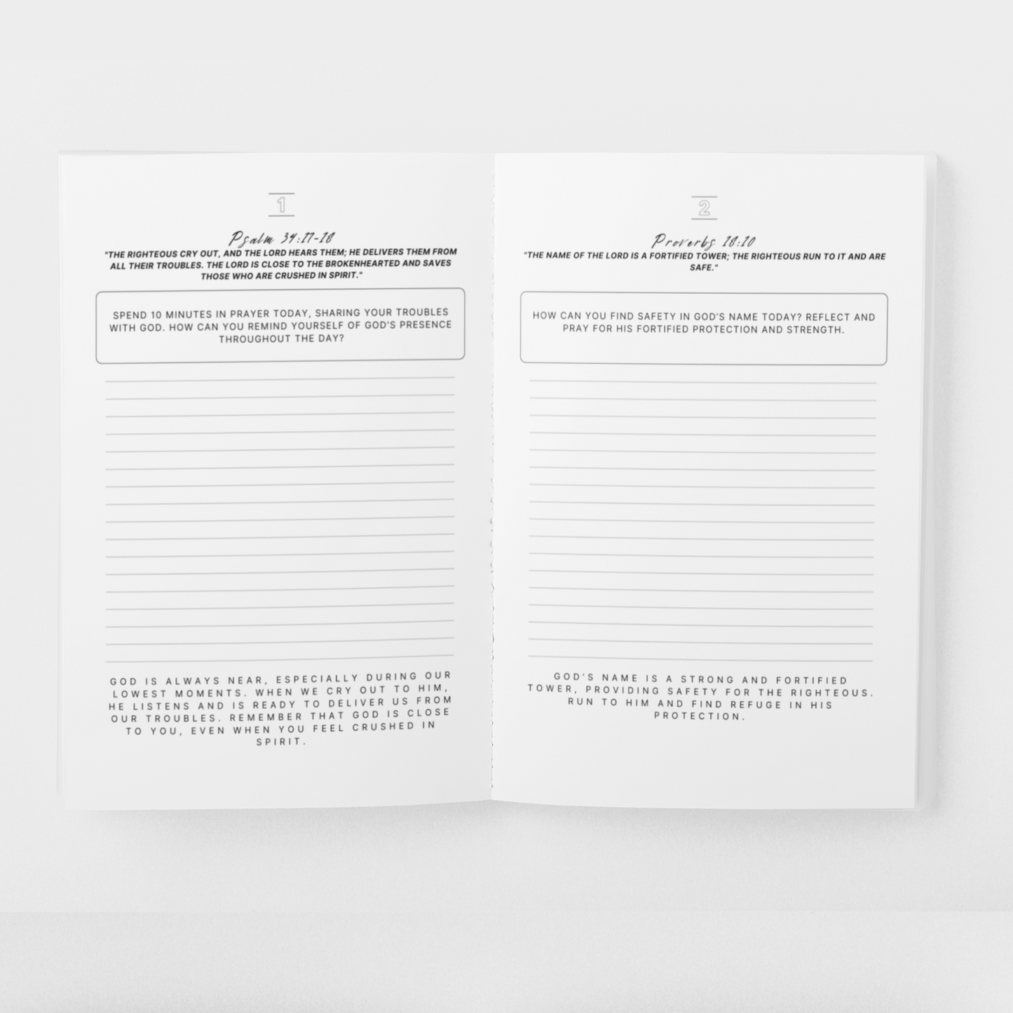 Healing Through God's Comfort: Devotional with Guided Journal Prompts