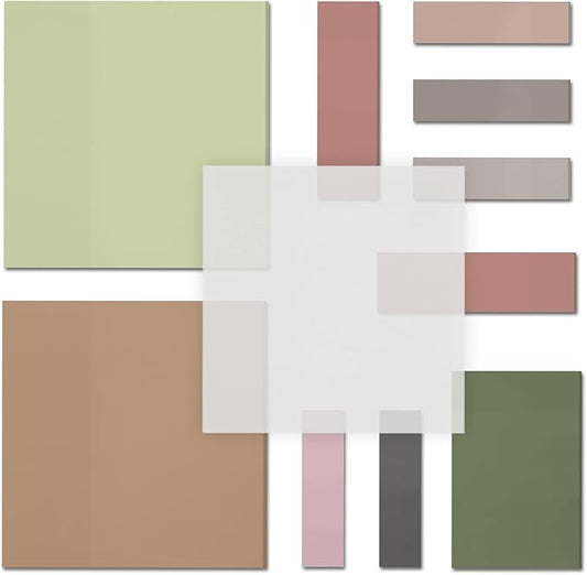 Transparent Sticky Notes, 400Pcs Clear Notes Tabs Set