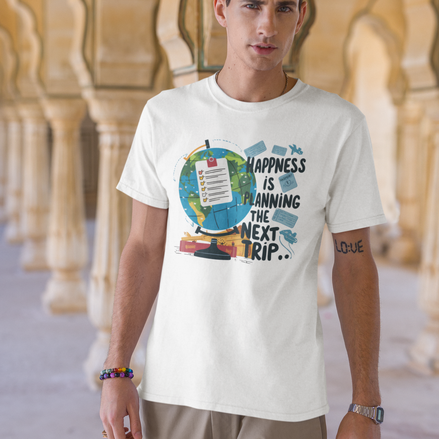 Happiness is Planning the Next Trip Unisex T-Shirt