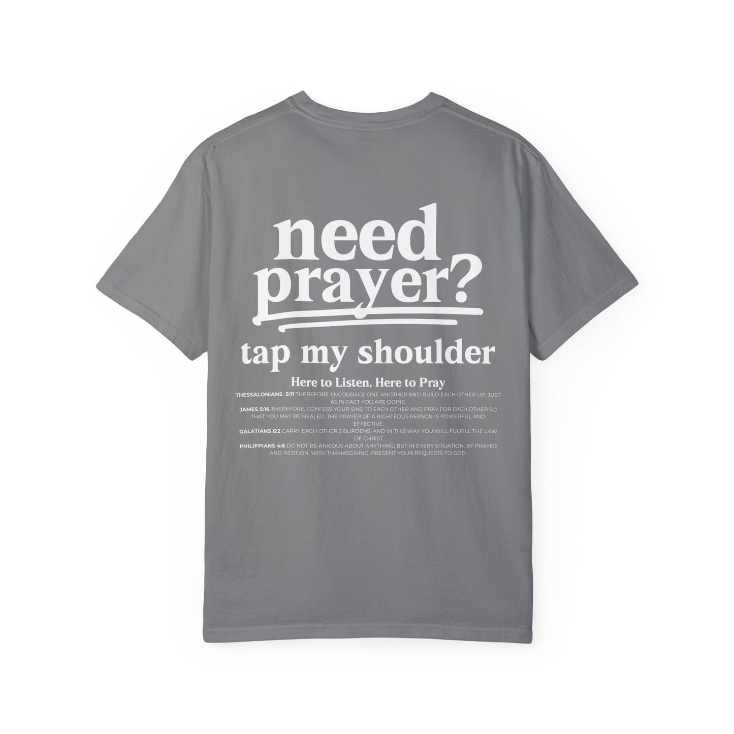 Need Prayer?  Tap My Shoulder Pray Together Tee